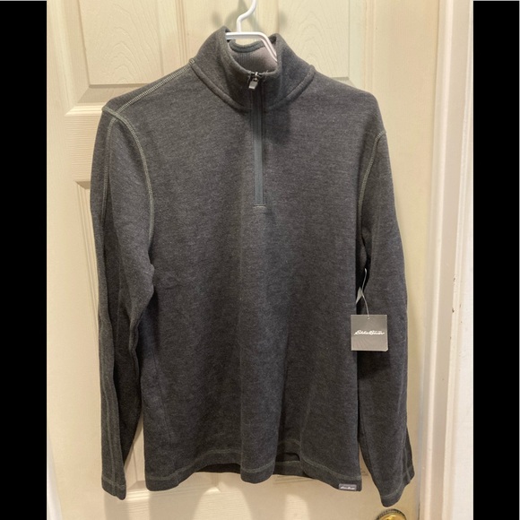 Eddie Bauer Other - Eddie Bauer small 1/3 zip pull over sweatshirt